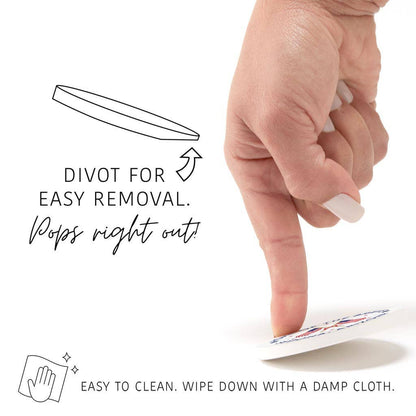 American Flag Car Coaster Set - Greensburg, Pennsylvania