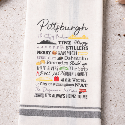 Pittsburgh Things Towel