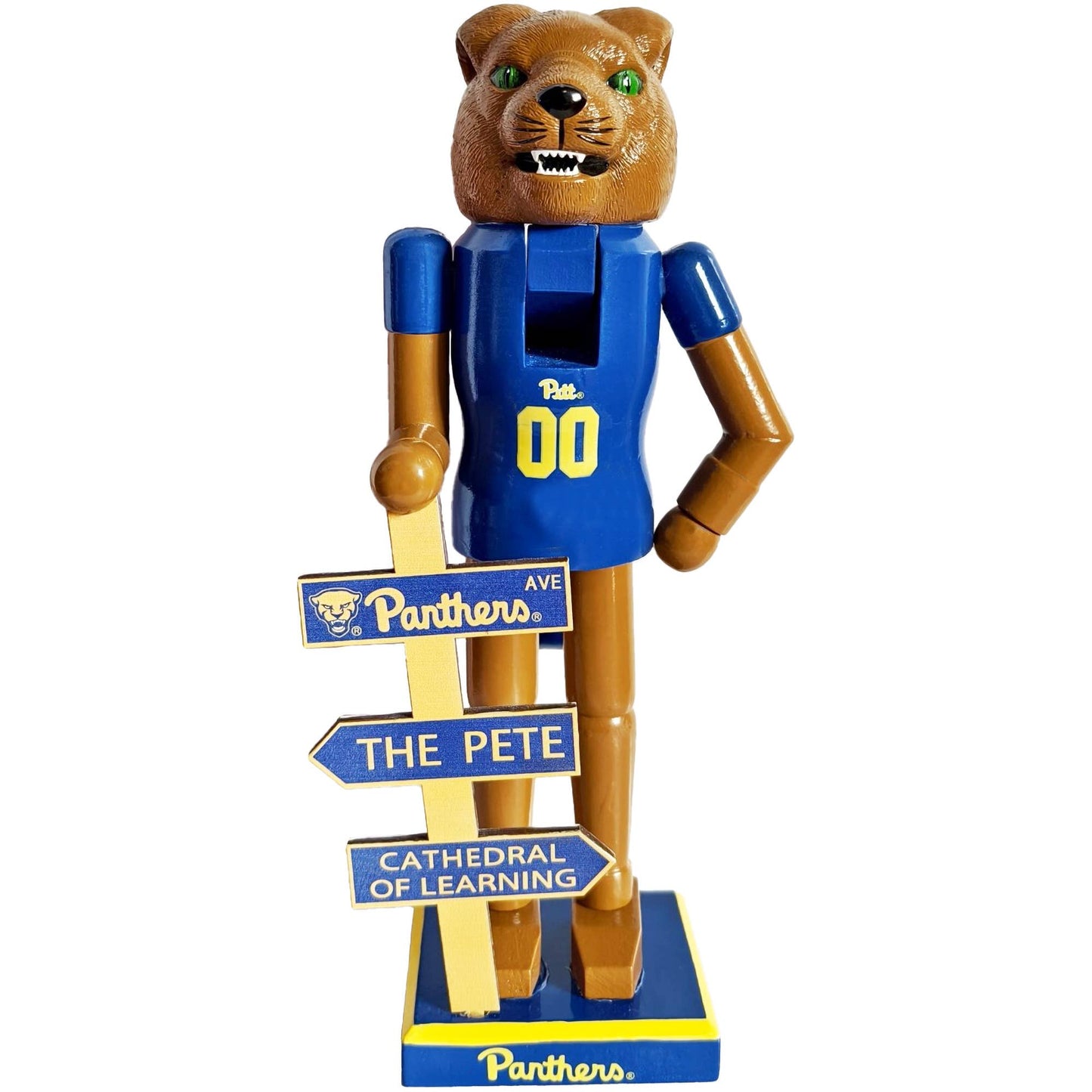 University of Pittsburgh Panthers Mascot Nutcracker