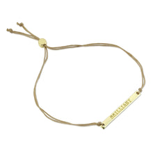 Load image into Gallery viewer, Morse Code Bar Bracelet - Brilliant