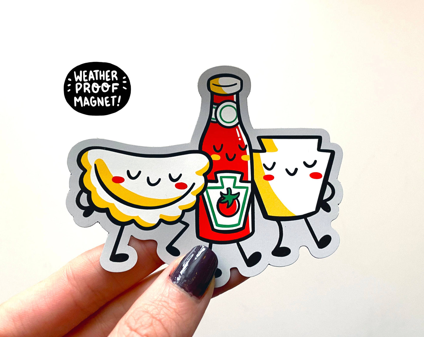 Pittsburgh Pals Weatherproof Magnet