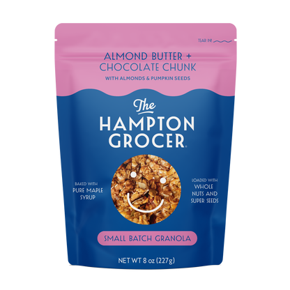 Almond Butter & Chocolate Chunk Granola