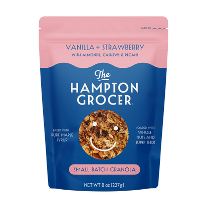 Vanilla Bean Strawberry Granola