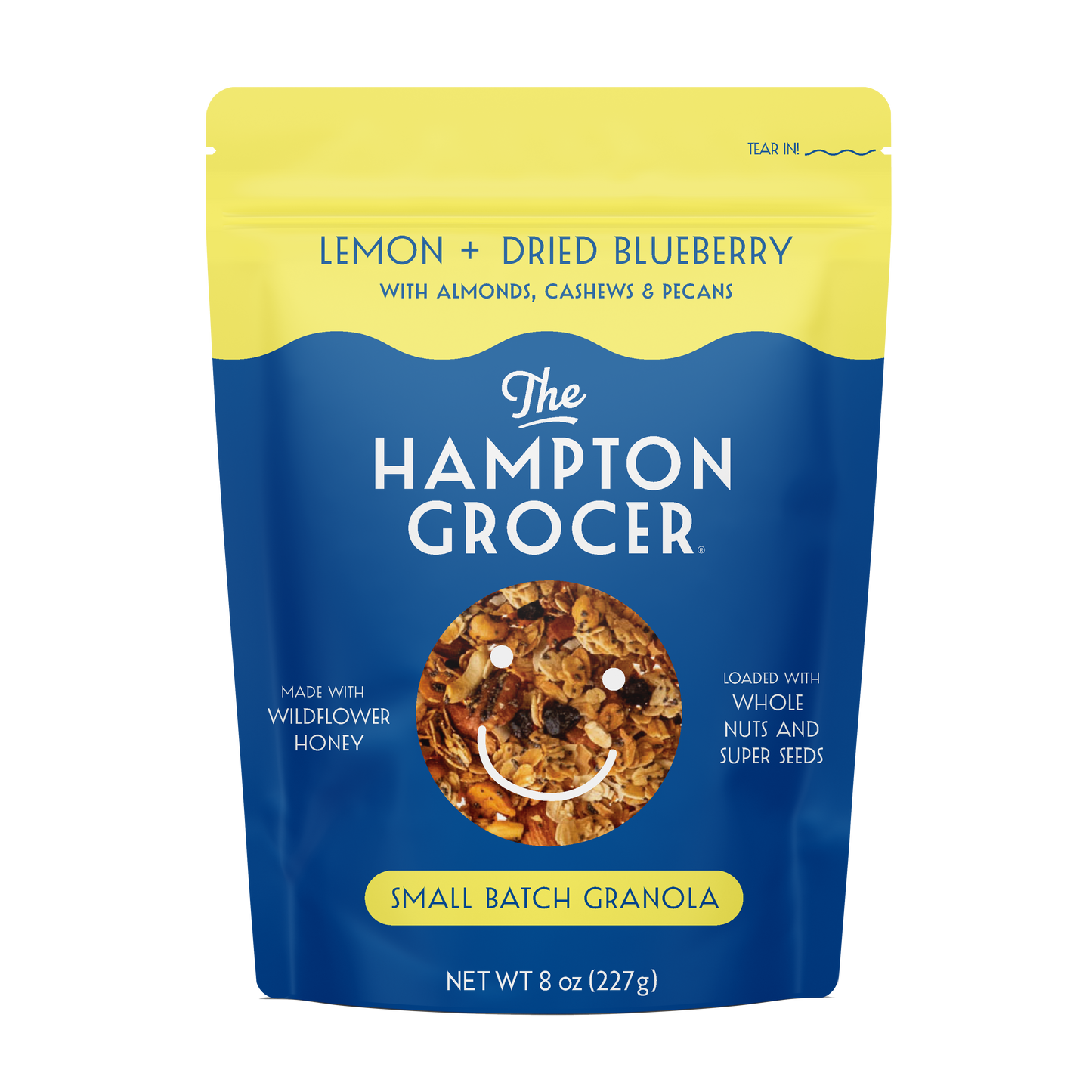 Lemon & Dried Blueberry Granola