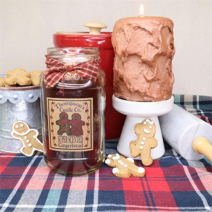 Gingerbread Small Mason Jar Candle