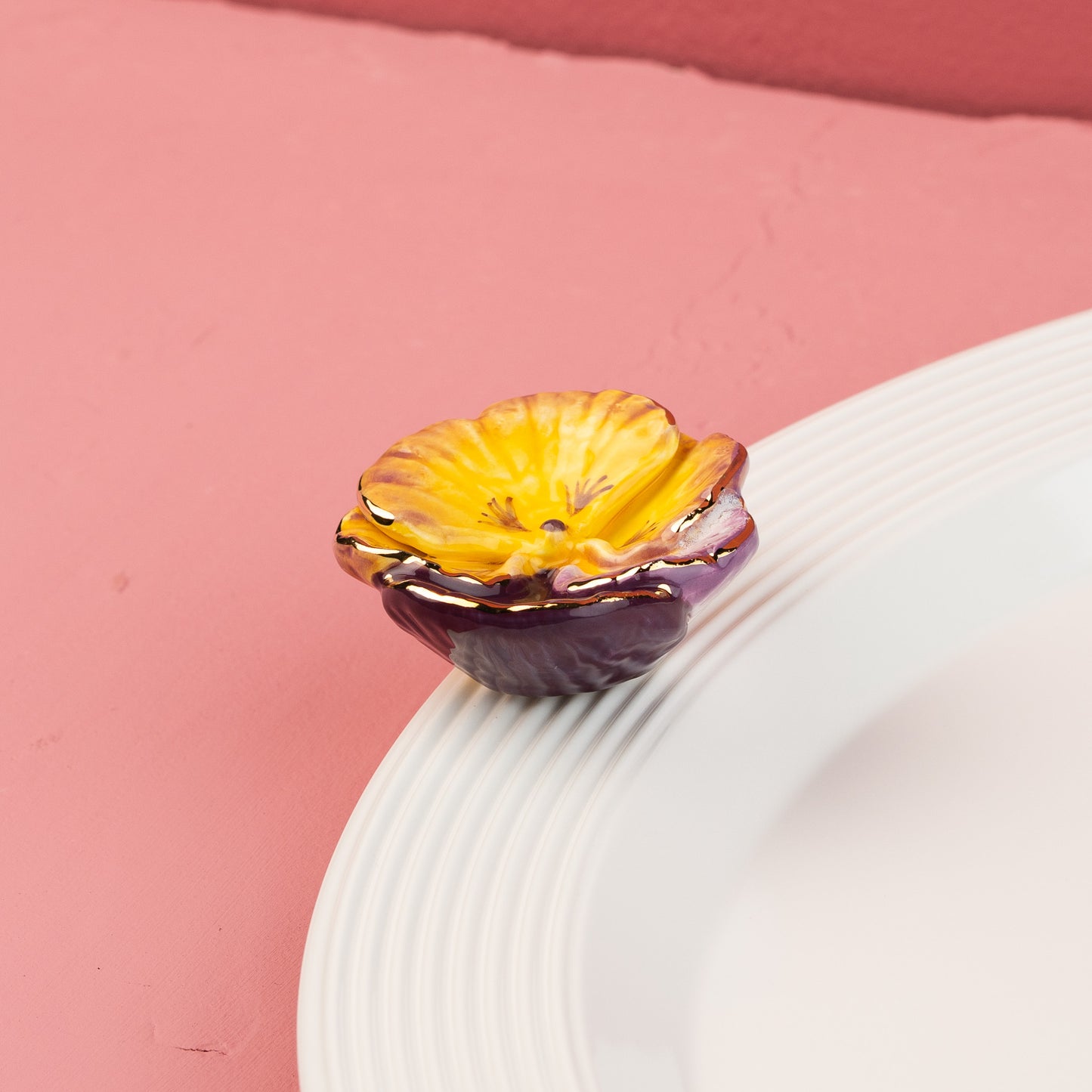 Pansy Pop (Yellow & Purple Flower) Mini