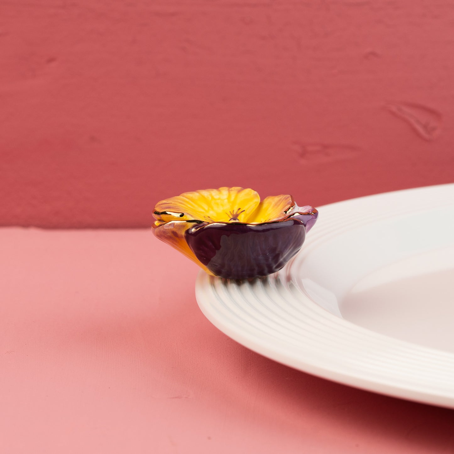 Pansy Pop (Yellow & Purple Flower) Mini