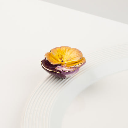 Pansy Pop (Yellow & Purple Flower) Mini