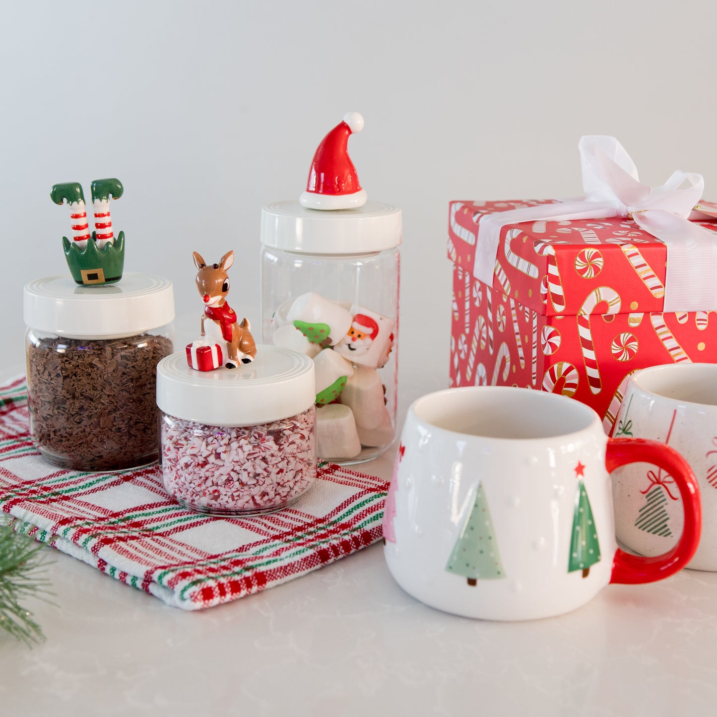 Santa Stops Here (Santa Hat) Mini