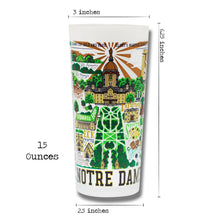 Load image into Gallery viewer, Notre Dame - Drinking Glass
