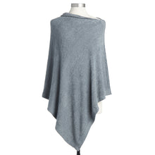 Load image into Gallery viewer, Microfiber Poncho - Grey