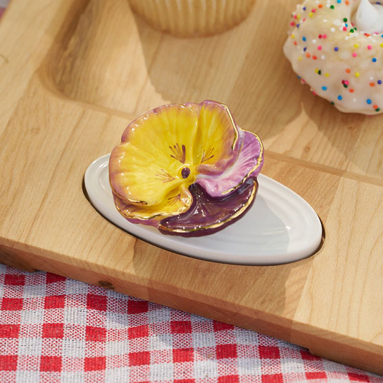Pansy Pop (Yellow & Purple Flower) Mini