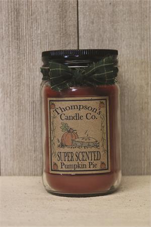 Pumpkin Pie - Small Mason Jar Candle