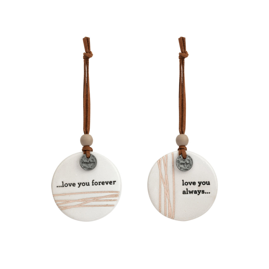 Keep One/Share One Ornament Set - Mom & Daughter
