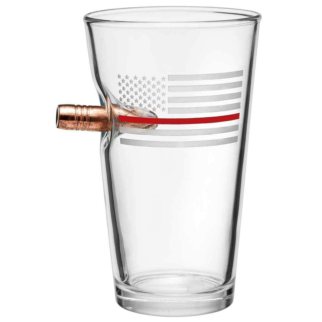 Thin Red Line - Pint Glass