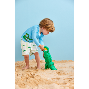 Beach Sand Scoop - Orange Dino