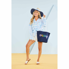 Load image into Gallery viewer, Boucle Word Tote - Vacay