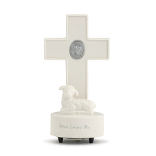 Load image into Gallery viewer, Jesus Loves Me Medallion Musical Cross