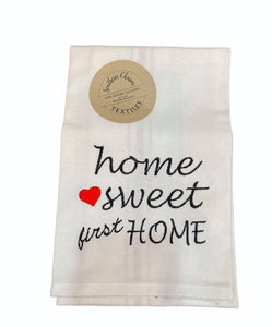 Home Sweet First Home Towel