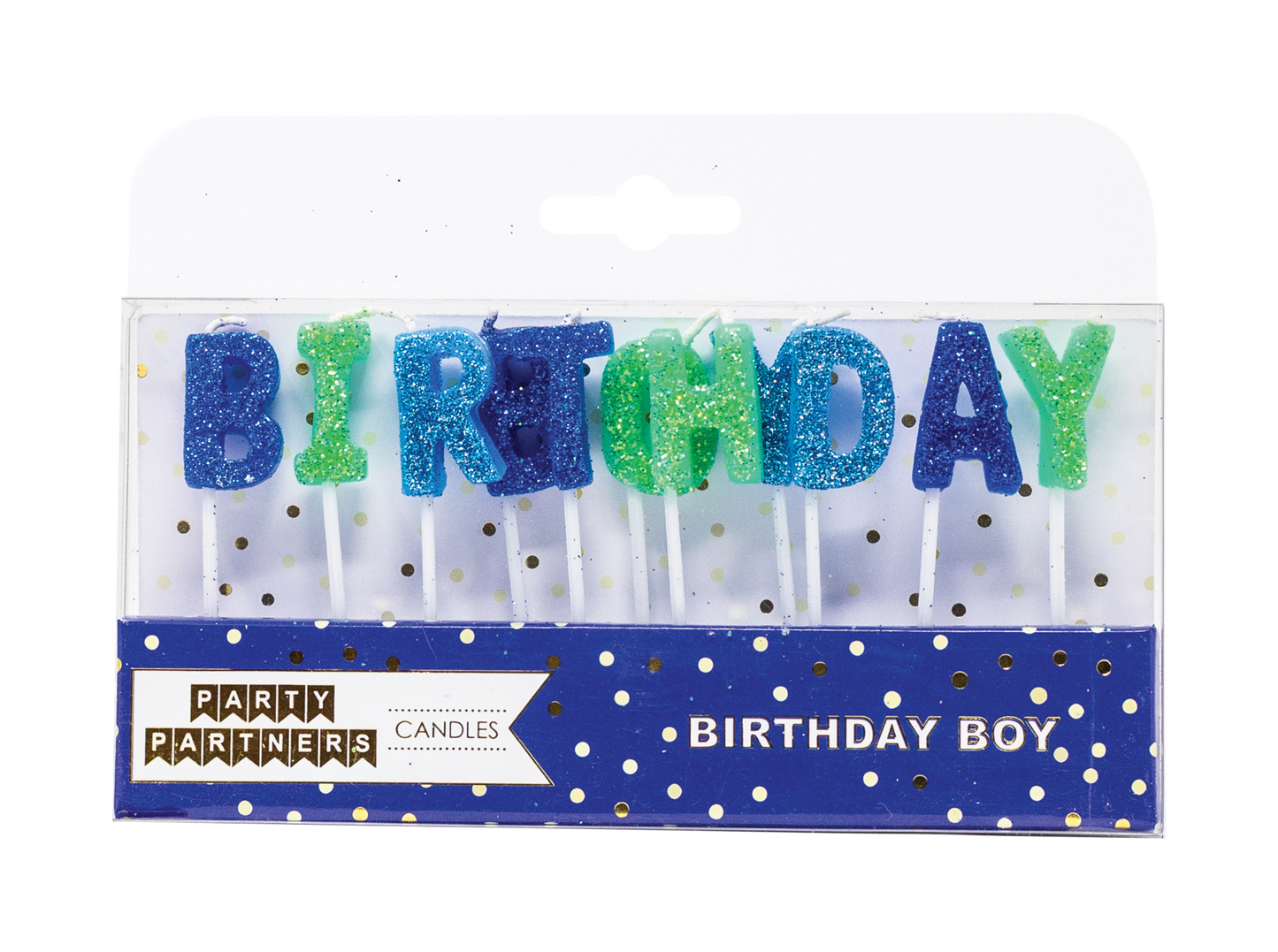 Birthday Boy Candle Set