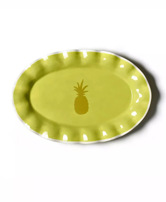 Pineapple Oval Platter Limon