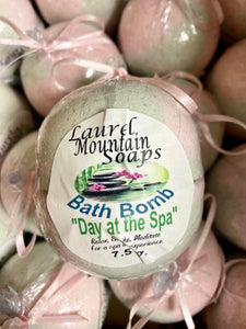 Day at The Spa Bath bomb