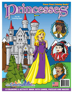 Princesses - Coloring & Activity Book