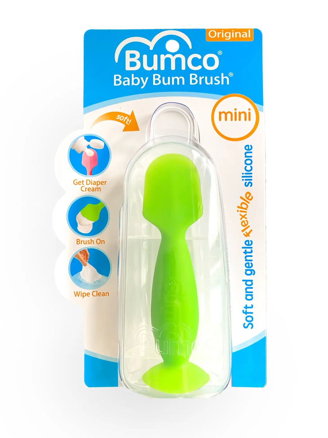 Mini Baby Bum Brush - Green
