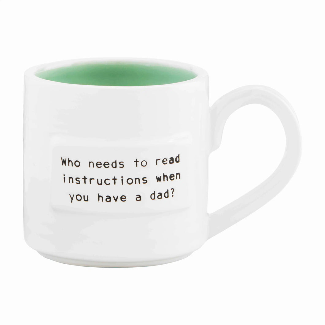 Dad Instructions Coffee Mug