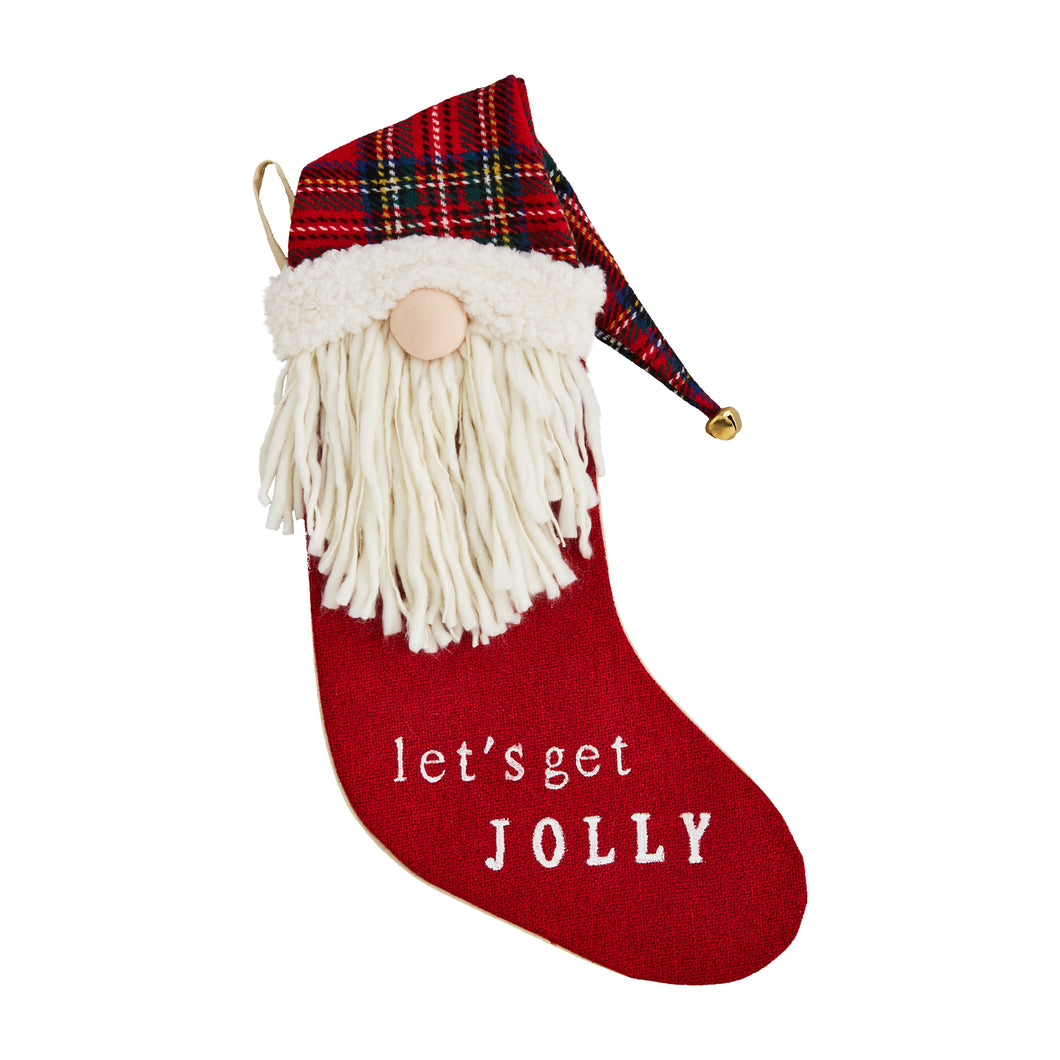 Jolly Gnome Stocking