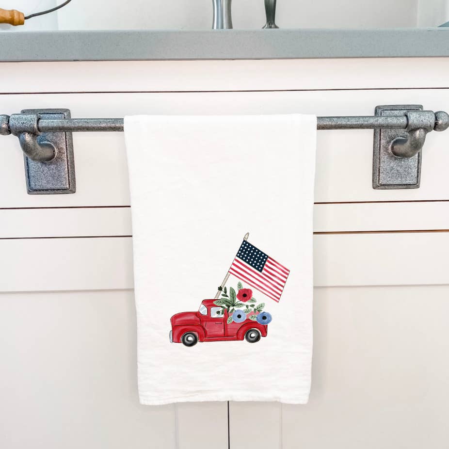 America/Patriotic Pick-Up - Cotton Tea Towel