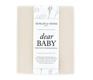 Dear Baby: A Pregnancy Prayer Journal & Memory Book for Moms