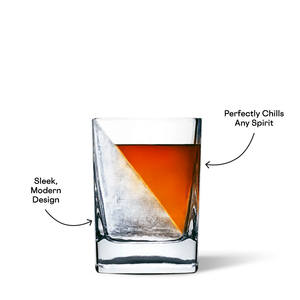 Whiskey Wedge - Ice Wedge Whiskey Glass