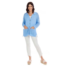 Load image into Gallery viewer, Blue Cain Textured Cardigan