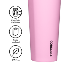 Load image into Gallery viewer, Cold Cup - Sun-Soaked Pink (24oz)