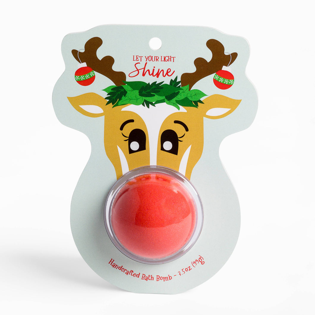 Rudolph Reindeer - Clamshell Bath Bomb