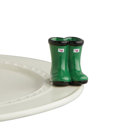 Green Jumpin' Puddles Rainboot Mini