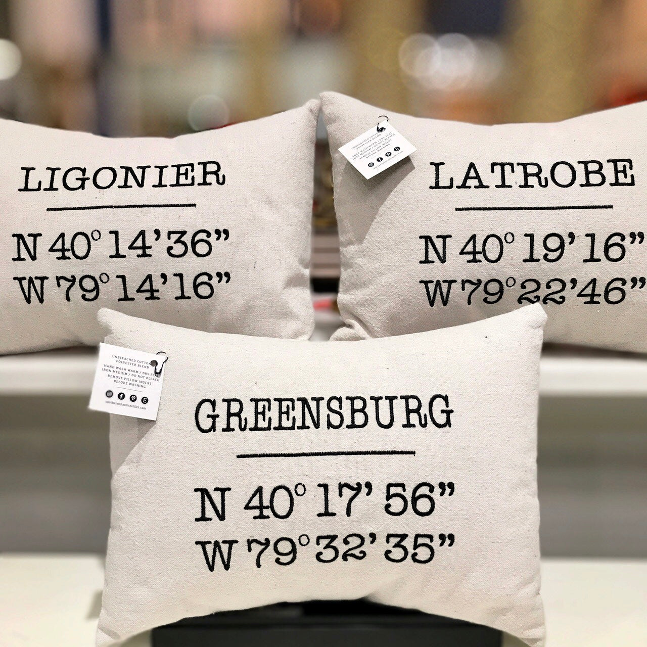 GPS Ligonier Pillow