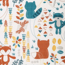 Load image into Gallery viewer, Leika Fox &amp; Raccoon Cotton Security Blankets