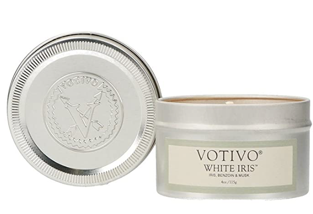 Votivo Travel Tin - White Iris