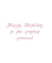 Load image into Gallery viewer, Little Princess - Birthday Card