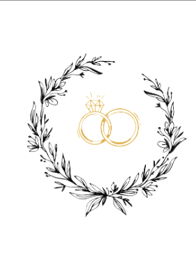 Rings - Wedding Card