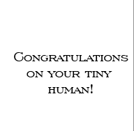 It's a Girl - Baby Shower Card