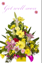 Load image into Gallery viewer, Flowers - Get Well Card