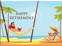Load image into Gallery viewer, Tropical - Retirement Card