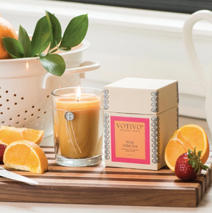 Aromatic Candle Pink Mimosa