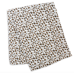 Muslin Swaddle Blanket - Leopard