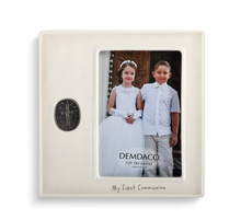 Load image into Gallery viewer, My First Communion Medallion Frame