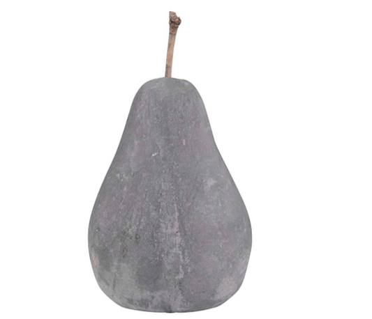 Cement Pear Decoration