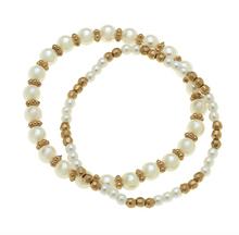 Load image into Gallery viewer, Bracelets In Ivory Pearl